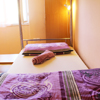 Twin room shared bathroom