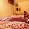Twin room shared bathroom